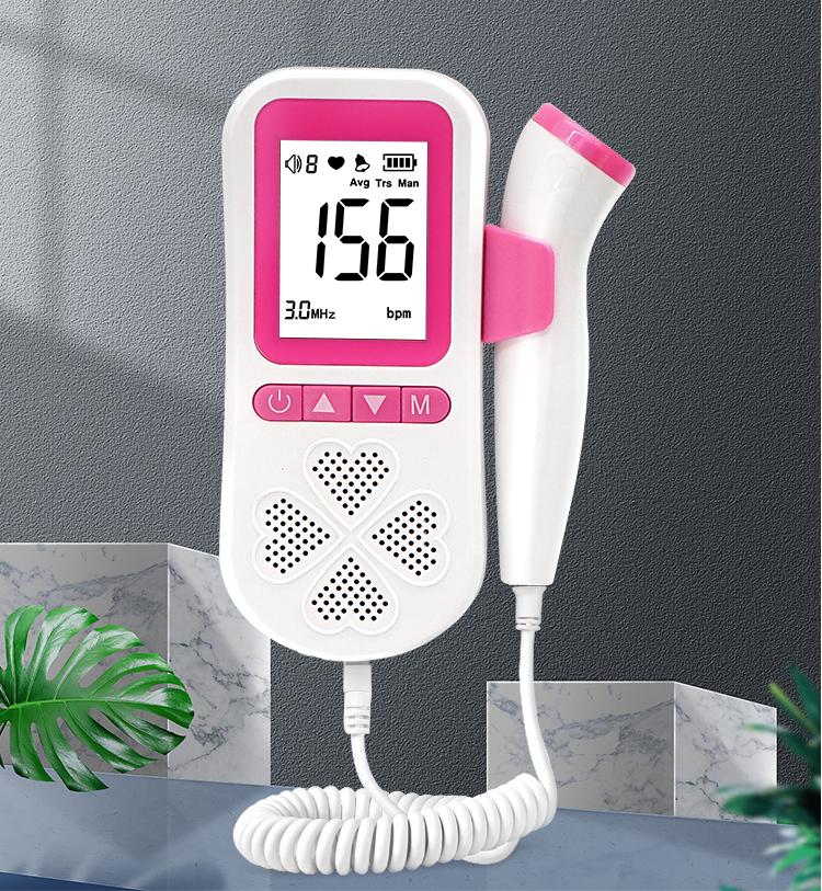 Mini Doppler, Used to Detect and Display Fetal Heart Rate